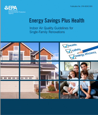 Cover of IAQ Single family Guidelines