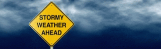 stormy weather sign