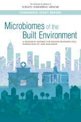 Cover of the Microbiomes of the Built Environment Report