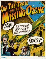 Cover of EPA publication, "On the Trail of the Missing Ozone"
