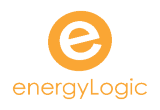 EnergyLogic Orange Logo Stacked