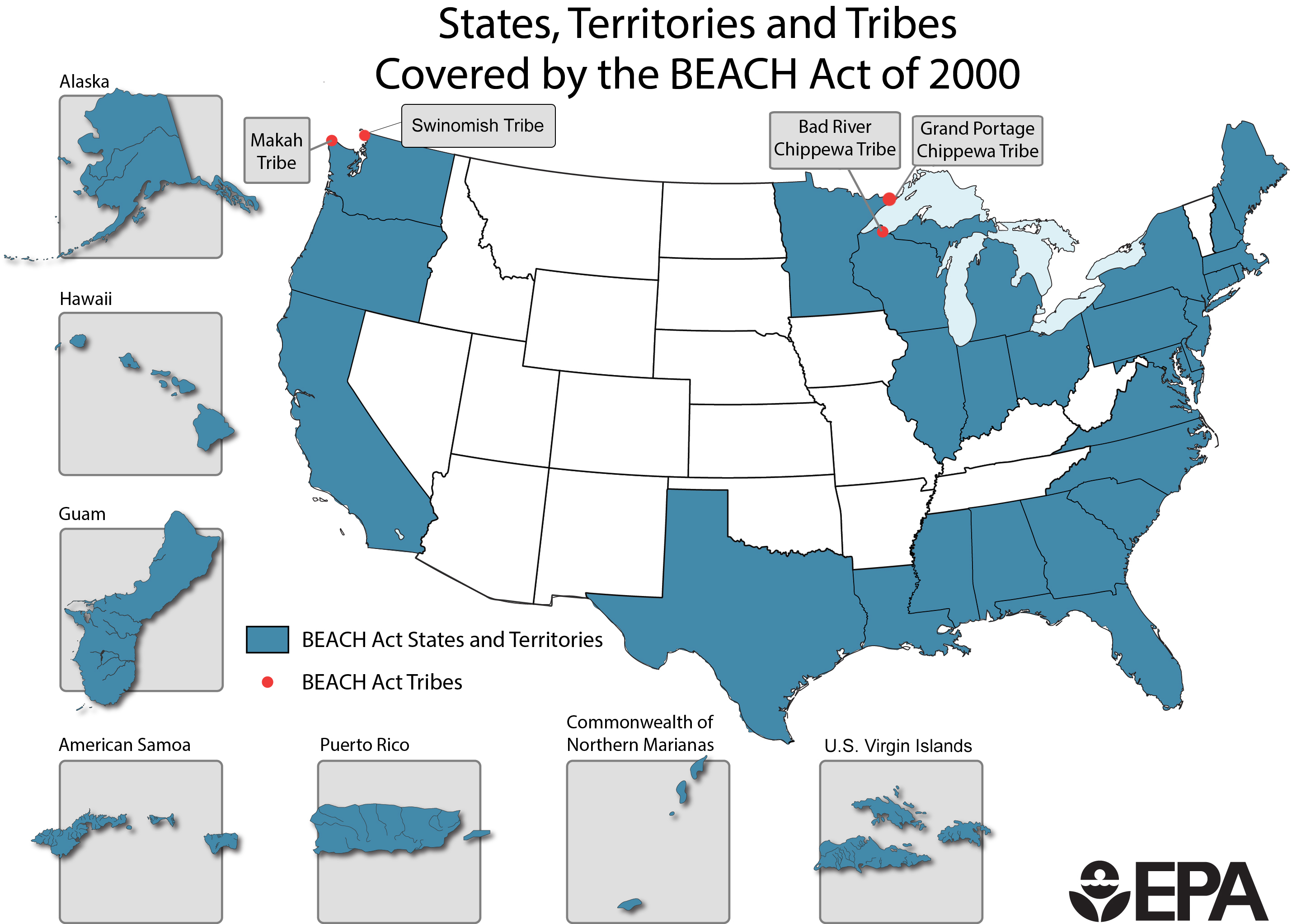 States Without Beaches - States with No Beaches in America!