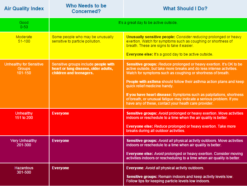 Patient Exposure and the Air Quality Index | Particle ...