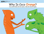 Why is Coco Orange? cover with three chameleons
