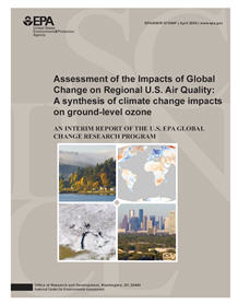 Cover of the Regional Air Quality Assessment Final Report 
