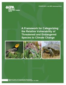Cover of the Endangered Species Framework Handbook
