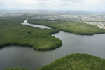 Aerial view of the Caño Martín Peña