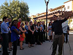 Explaining a multi-use mixed income development along the LA River