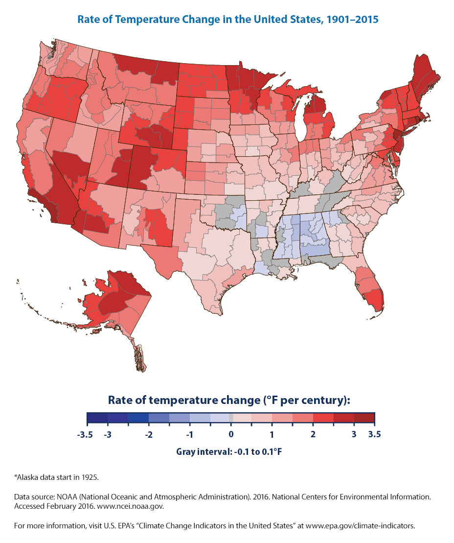 Climate Change The United States