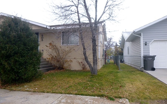 Image of transformed residential yard following cleanup work in Helena, MT