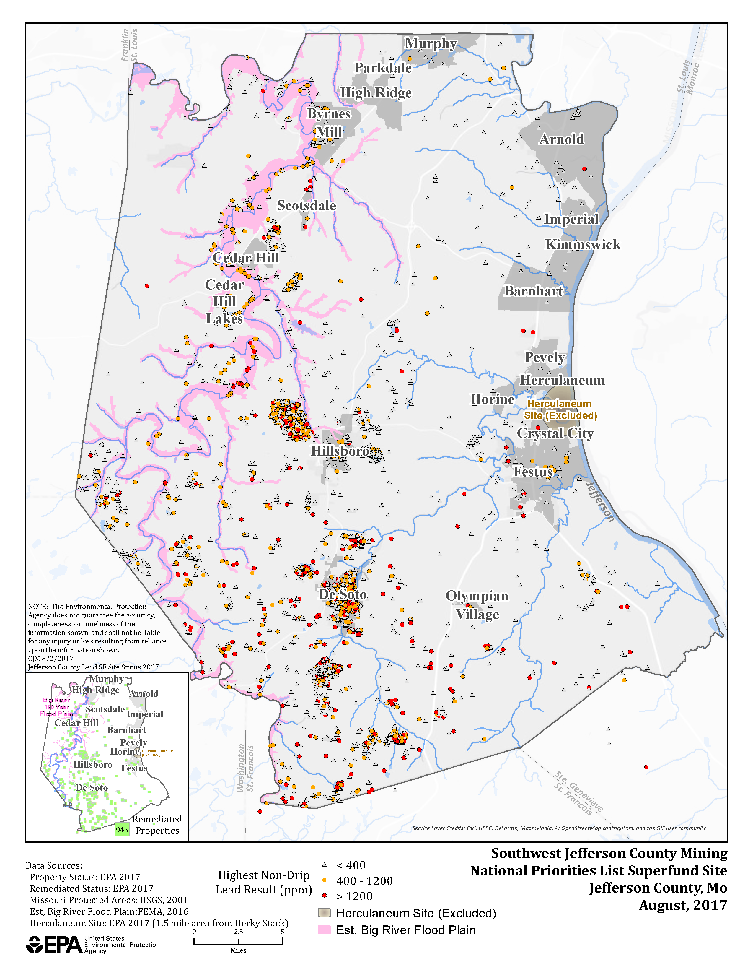 Southwest Jefferson County Mining National Priority List (NPL