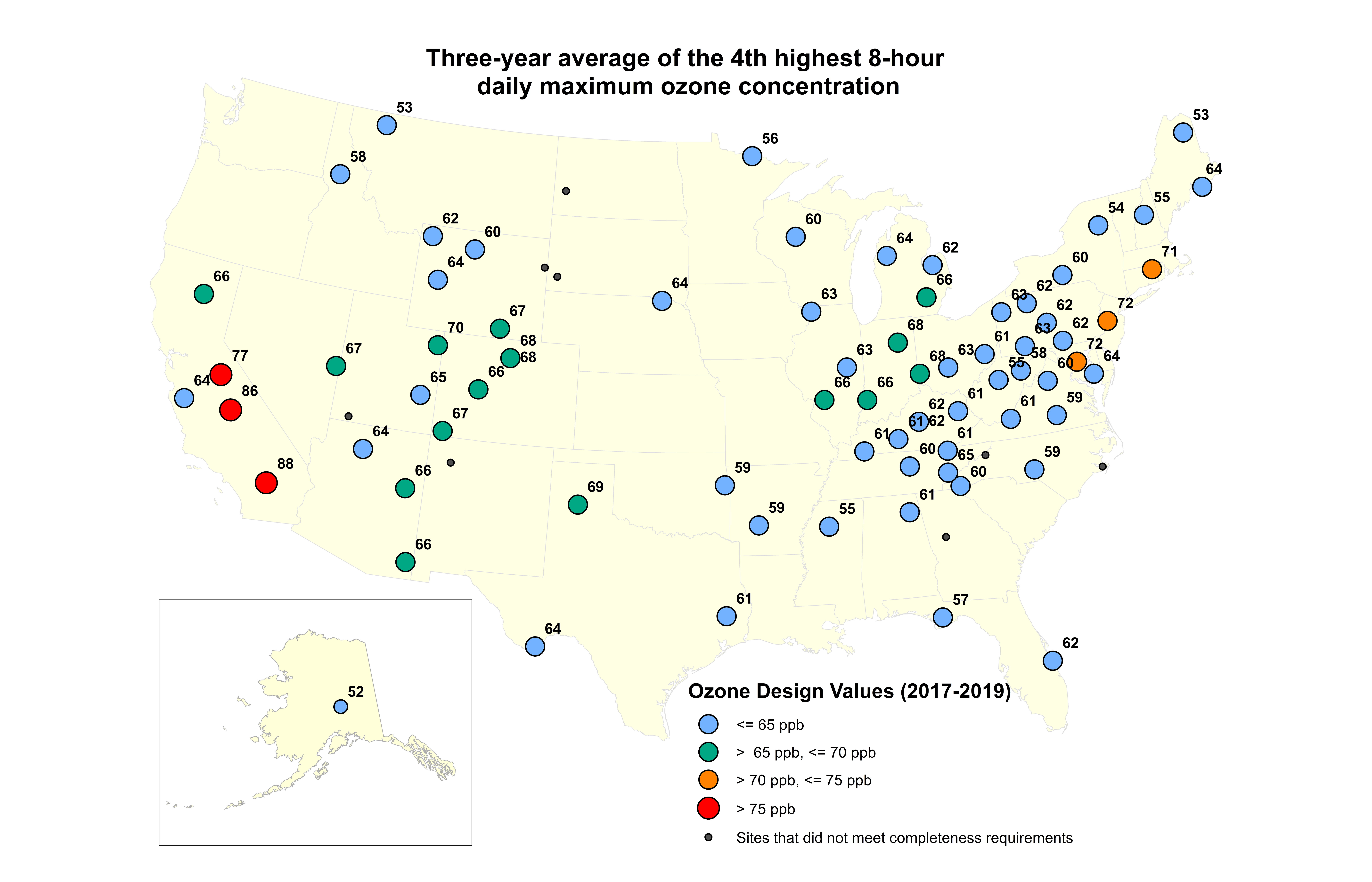 Ozone Monitoring Clean Air Status and Trends Network
