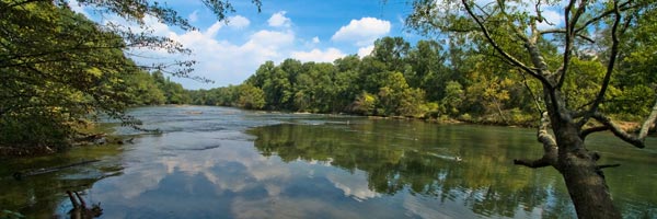 Chattahoochee River National Recreation Area in Roswell, Georgia
