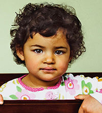 image of a little girl