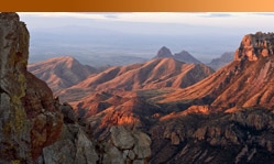 View of Mountain Tops and Valley