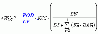formula for AWQC