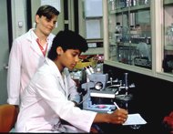 ladies in lab