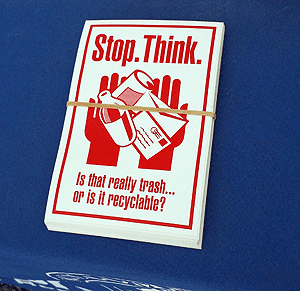Meme telling you to stop and think before you trash it. Meme telling you to stop and think before you trash it.
