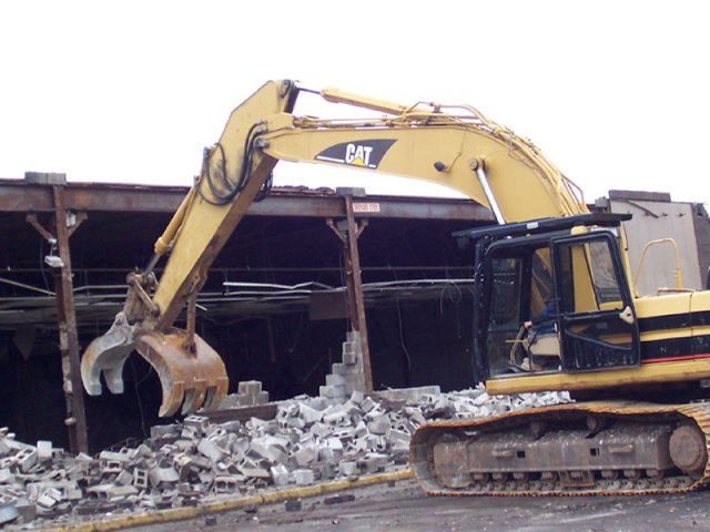 During the cleanup and redevelopment of the HUB site, now known as Meriden Green.