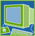 Desktop computer displays logo Desktop computer displays logo