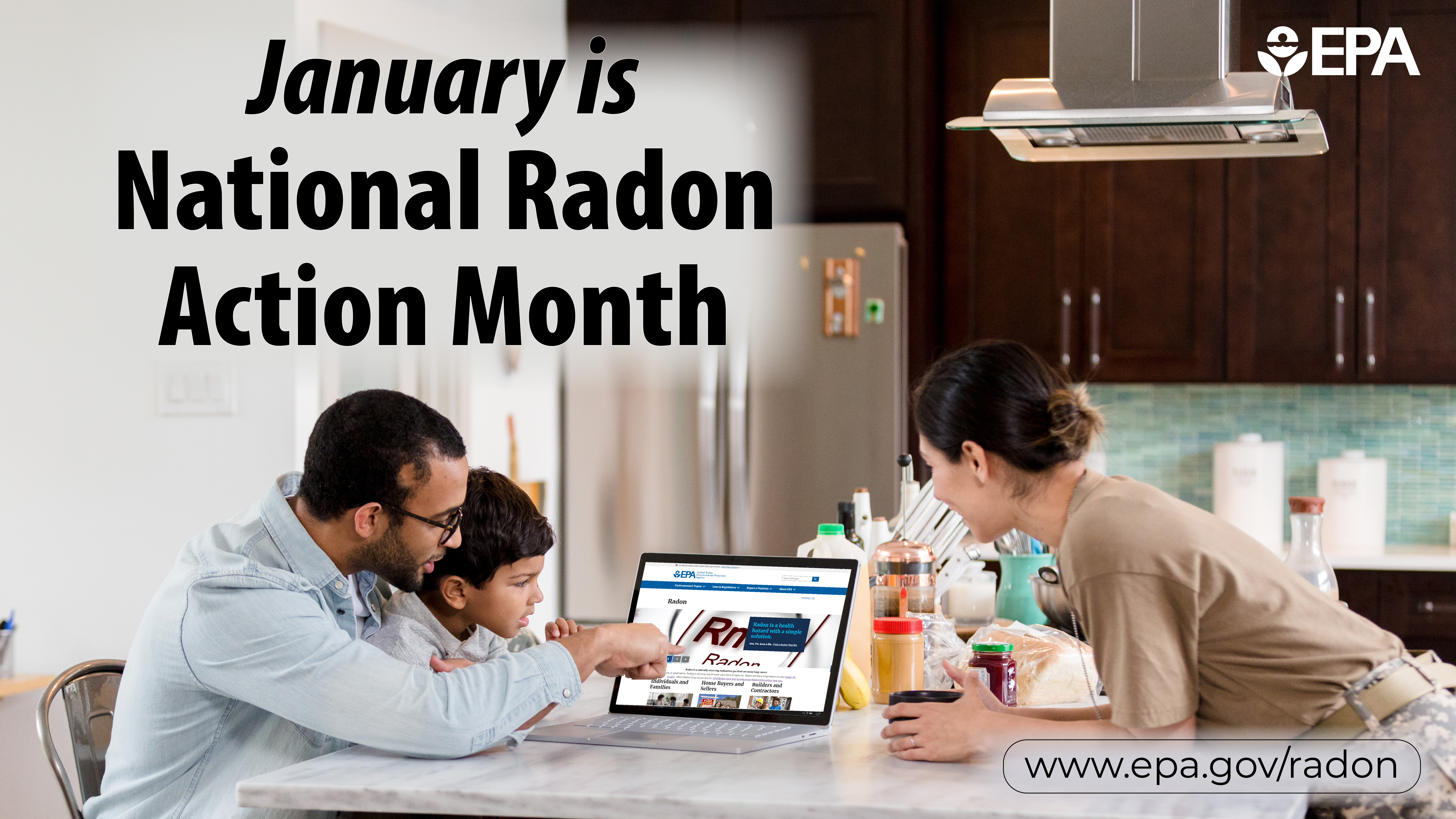 PHS News Release - January is National Radon Awareness Month