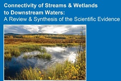 Connectivity of Streams and Wetlands to Downstream Waters report cover
