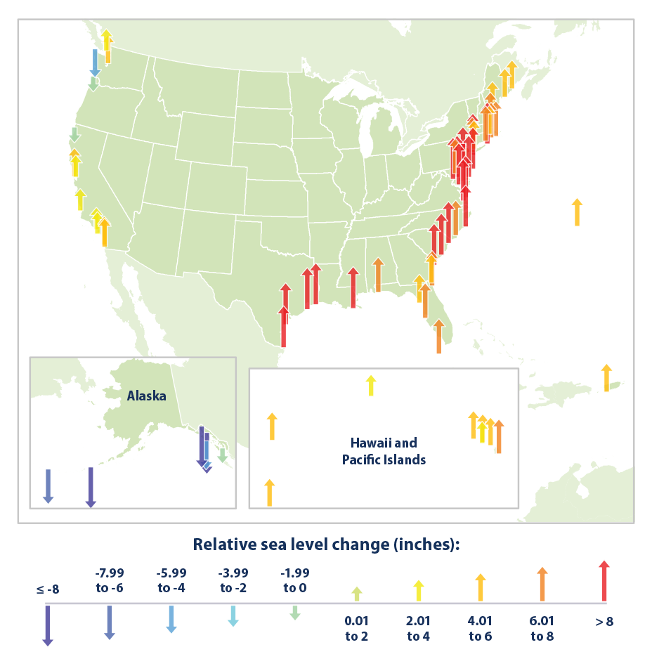 Maps of the world with different sea and lake levels [OC] : r