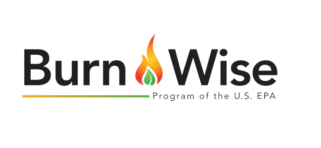 Burn wise logo with flickering flame