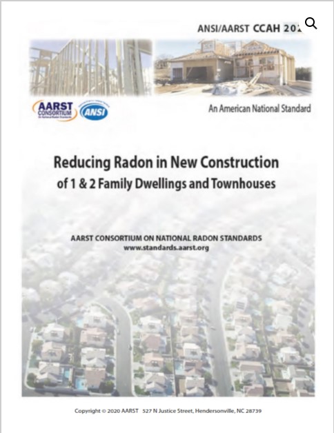 Image of ANSI AARST RRNC-CCAH 2020