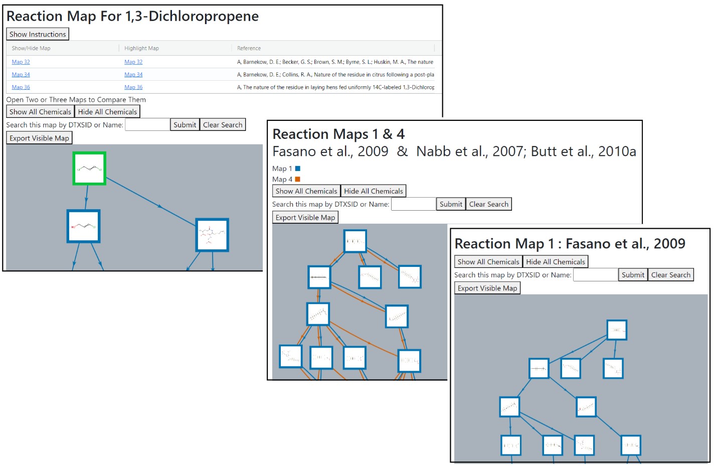 reaction map page