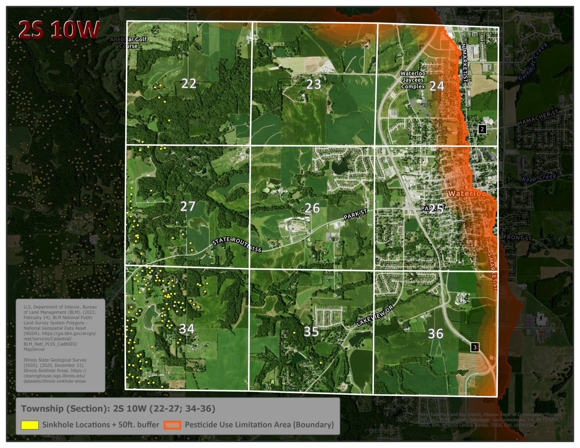 Illinois Sinkhole Locations | US EPA