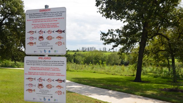 Fish advisory in Houston