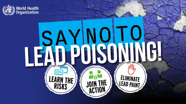 Say no to lead poisoning!