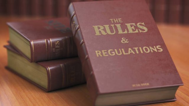 Book of rules and regulations
