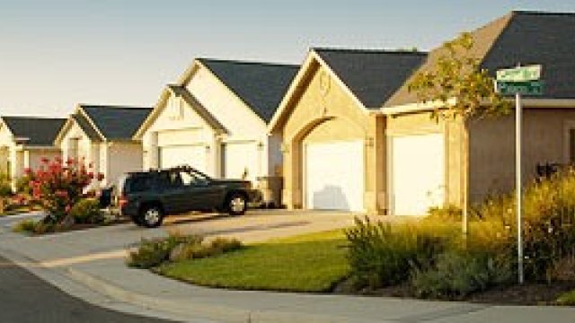 home in a neighborhood
