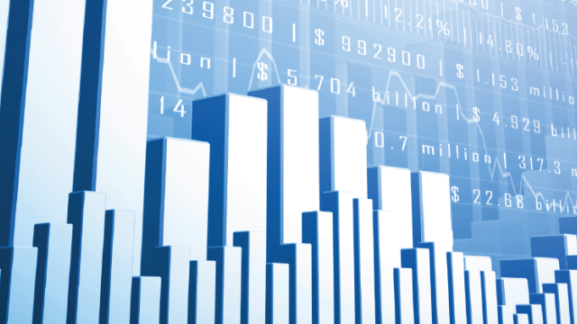 A visualization of data