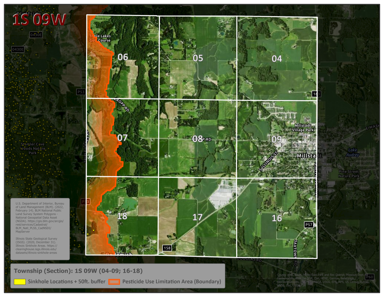 Illinois Sinkhole Locations | US EPA