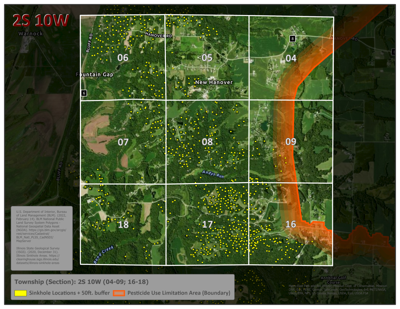 Illinois Sinkhole Locations | US EPA