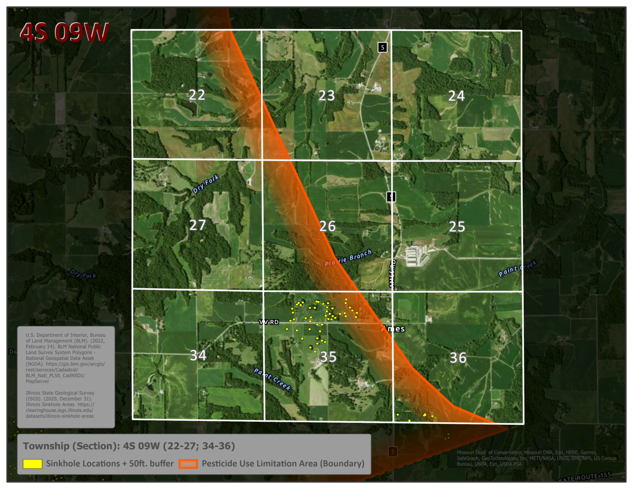 Illinois Sinkhole Locations | US EPA