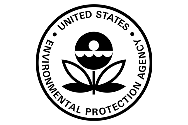 EPA seal with trim - blue