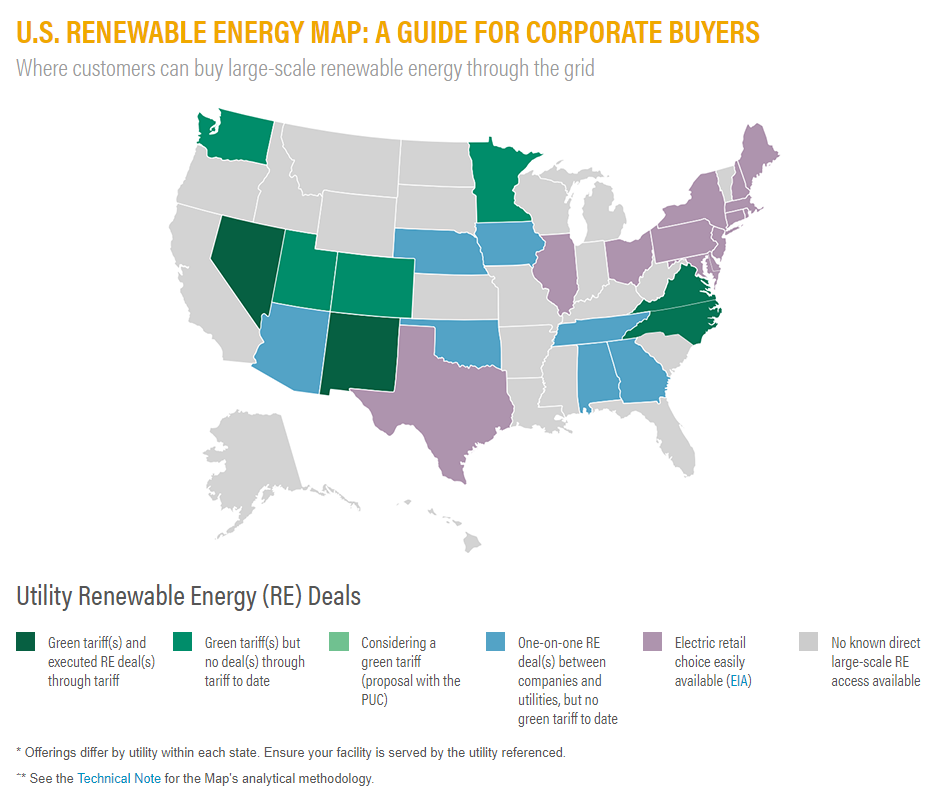 Utility Green Tariffs US EPA