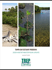 Cover of the Tampa Bay Habitat Restoration Best Management Practices Manual, August 2020
