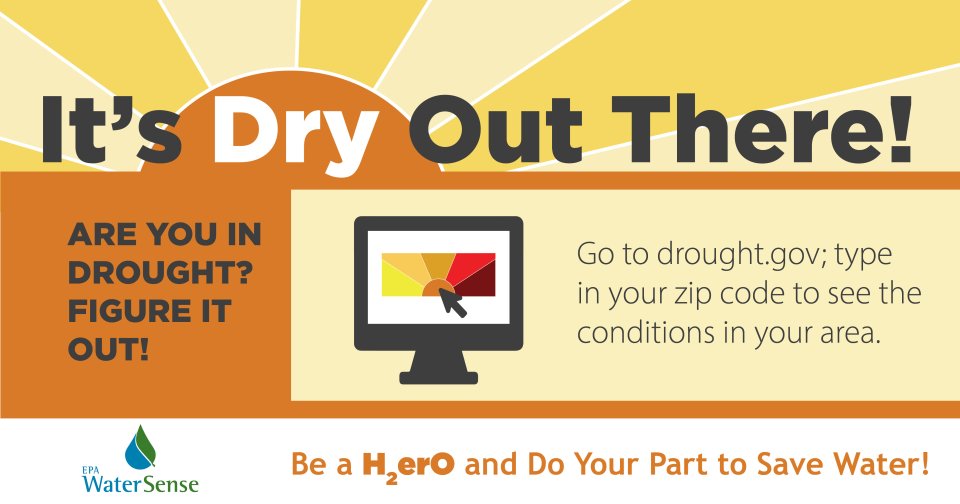 Go to drought.gov; type in your zip code to see the conditions in your area.