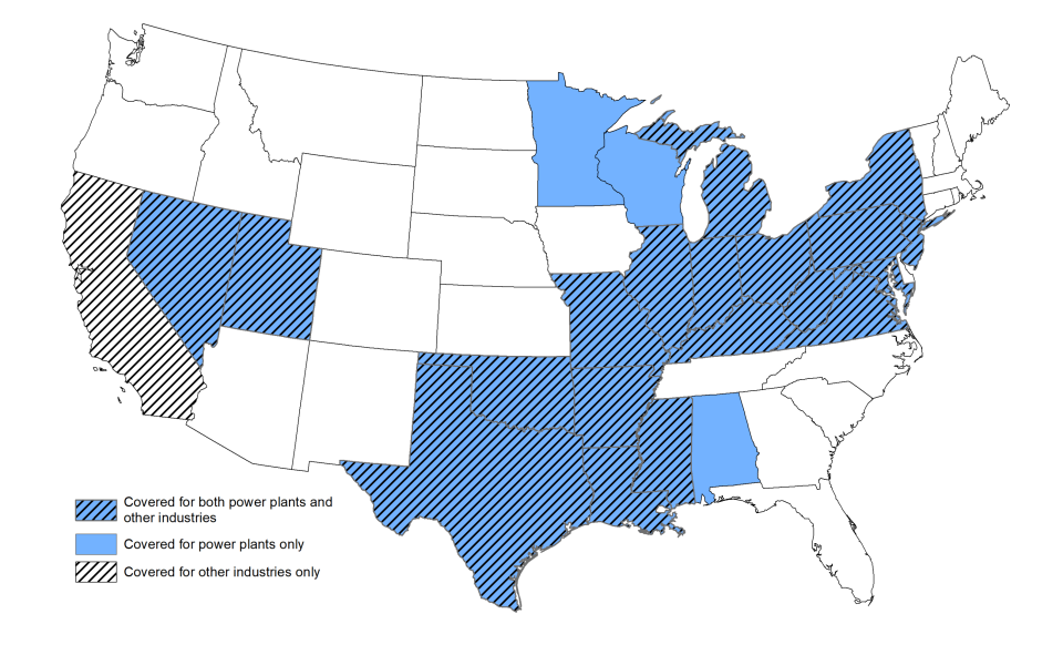 States Covered Under the Power Plants and Other Industries Portions of the Final Good Neighbor Plan