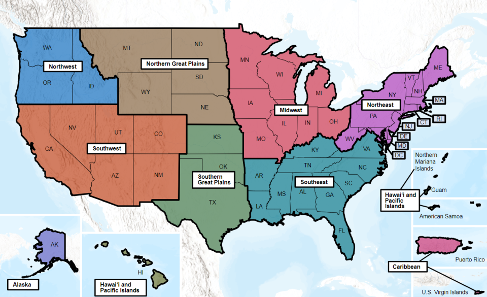 Small US Map