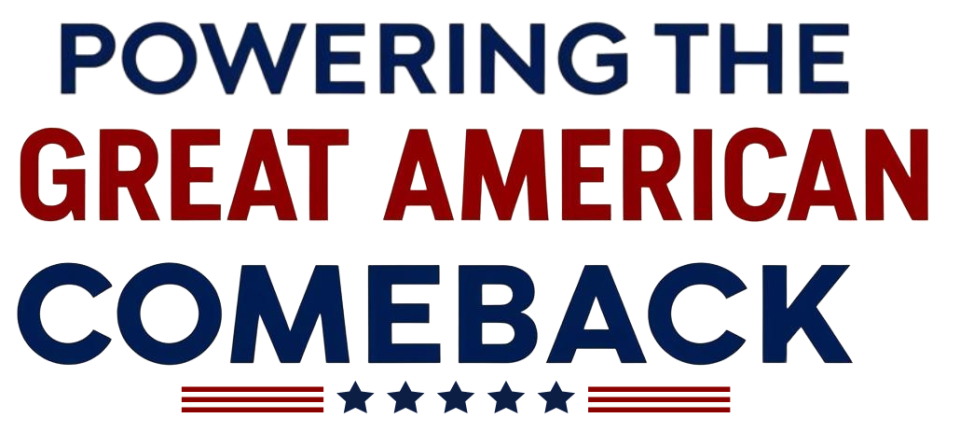 Powering the Great American Comeback Logo