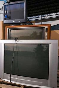 Image showing three television sets
