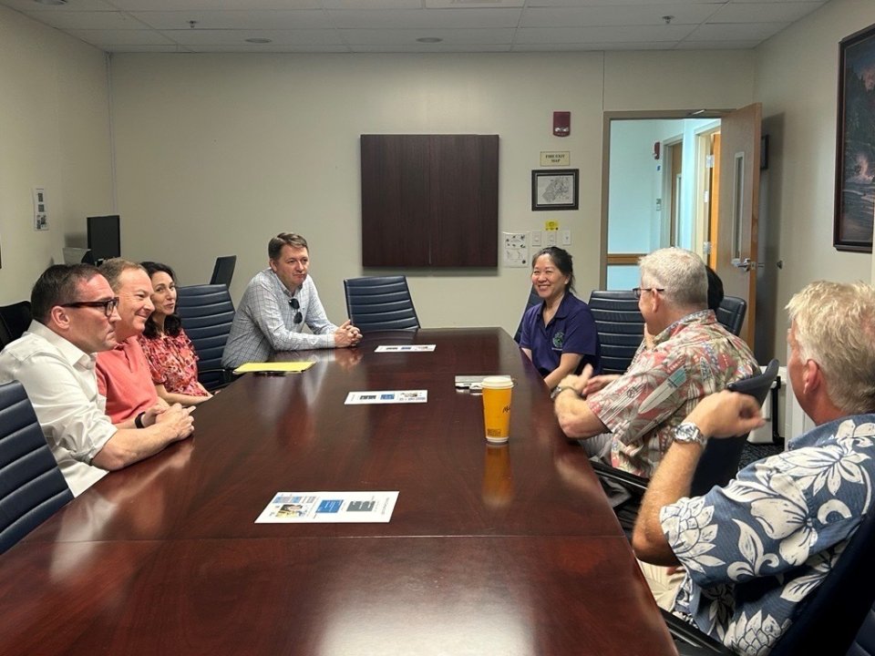 EPA Administrator Lee Zeldin meets with Hawaii Department of Health officials.