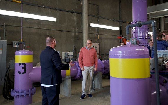 Administrator Lee Zeldin tours the Denver Water Recycling Facility