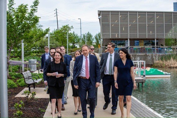 Administrator Zeldin tours areas in Oklahoma City with U.S. Congresswoman Stephanie Bice (R-OK-05), EPA Region 6 Administrator Scott Mason, and officials from the Oklahoma Department of Environmental Quality